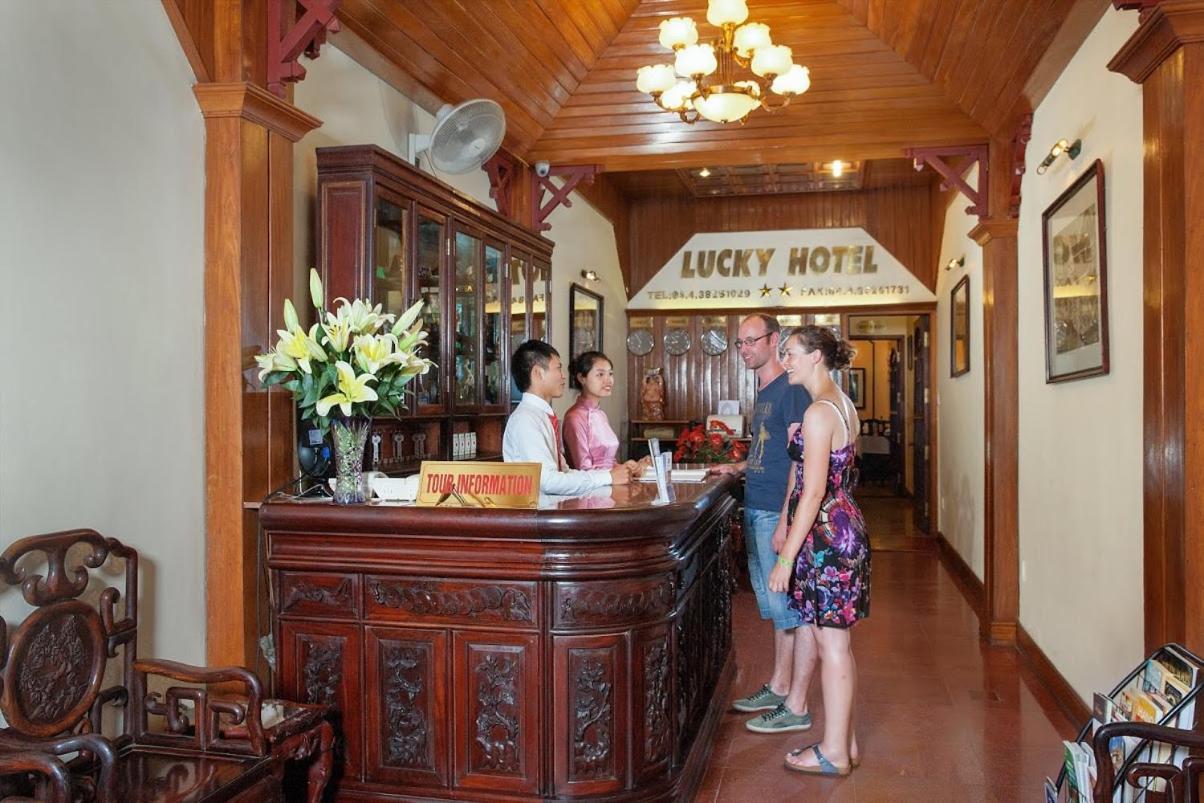 Lucky Central Hotel & Travel ฮานอย ภายนอก รูปภาพ